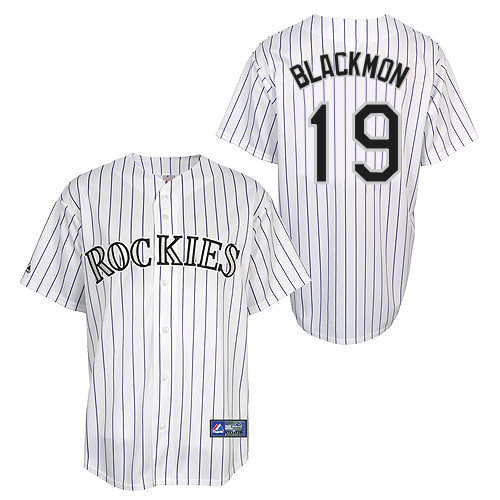 Charlie Blackmon #19 Youth Baseball Jersey-Colorado Rockies Authentic Home White Cool Base MLB Jersey